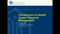  Introduction to Health Center Financial Management icon