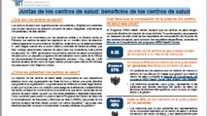 Juntas de los centros de salud: beneficios de los centros de salud