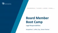NACHC Board Member Boot Camp: Legal Considerations for Health Center Boards - **SEPARATE REGISTRATION IS REQUIRED** icon