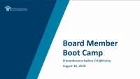 NACHC Board Member Boot Camp: Setting the Scene about Board Roles and CEO Oversight/Partnership - **SEPARATE REGISTRATION IS REQUIRED** icon