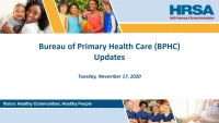 HGS4 Plenary Session #3: HRSA/Bureau of Primary Health Care Update and Conference Wrap-up icon
