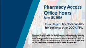 (6/18/2020) Rx Affordability for Patients over 200% FPL