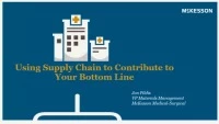 Understanding the Drivers of Cost in the Supply Chain System - Special Exhibitor Session Sponsored by McKesson icon