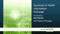 Successes in HIE - Special Exhibitor Session Sponsored by OCHIN icon