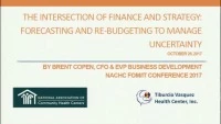 The Intersection of Finance and Strategy: Forecasting and Re-Budgeting to Manage Uncertainty icon