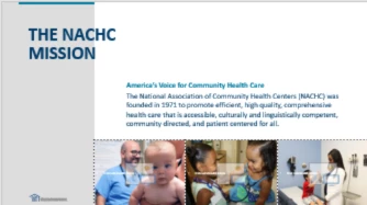 Establishing PACE Sites through Health Centers: Financial Considerations (Webinar)