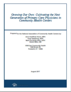 Growing Our Own: Cultivating the Next Generation of Primary Care Physicians in Community Health Centers