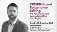 CRISPR-Based Epigenome Editing and the Potential to Treat Intervertebral Disc Pathologies: Cytokine Receptors, Cell Survival, and DRG Innervation