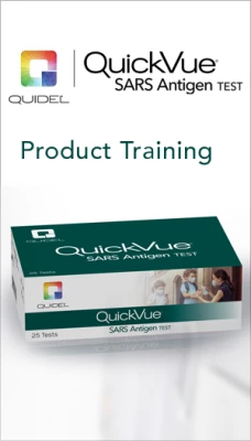 QuickVue SARS Antigen Test Product Training