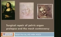 Surgical Repair of Pelvic Organ Prolapse and the Mesh Controversy