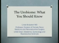The Urobiome: What You Should Know (Keynote Address)