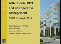 AUA Update: Benign Prostatic Hyperplasia and Post
