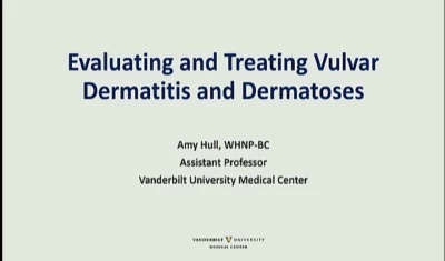 Vulvar Dermatitis and Dermatoses