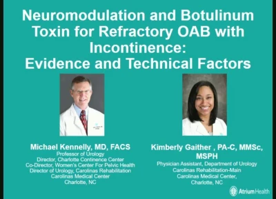 Neuromodulation and Botulinum Toxin for Refractory OAB with Incontinence: Evidence and Technical Factors icon