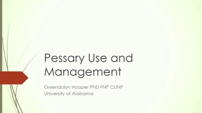 Pessary Use and Management icon