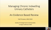 Managing Chronic Indwelling Urinary Catheters: An Evidence-Based Review