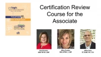 Certification Review Course for the Associate - Day 1