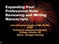 Expanding Your Professional Role: Reviewing and Writing Manuscripts icon