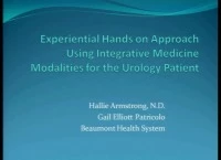 An Experiential, Hands-on Approach Using Integrative Medicine Modalities for the Urology Patient icon