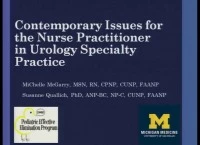 Contemporary Issues for the Nurse Practitioner in Urology Specialty Practice