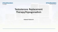 TRT/Hypogonadism