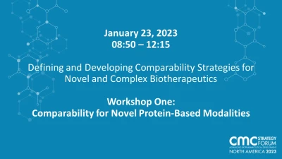 Workshop One: Comparability for Novel Protein-based Modalities icon