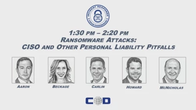 Ransomware Attacks: CISO and Other Personal Liability Pitfalls icon