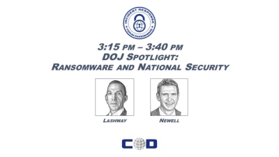 DOJ Spotlight: Ransomware and National Security icon