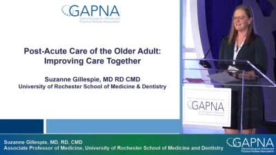 Post-Acute Care of the Older Adult