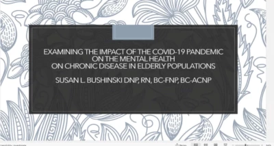 Examining the Impact of the Covid-19 Pandemic on the Mental Health on Chronic Disease in Elderly Populations