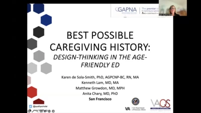 Developing a “Best Possible Caregiving History” for Use in a Geriatric Emergency Department