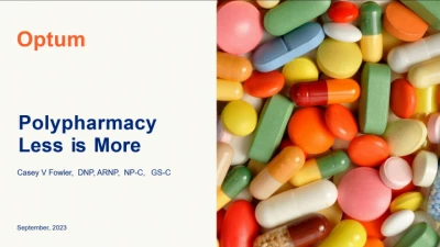 Polypharmacy Less Is More