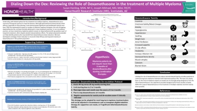 JL1113C: Dialing Down the Dex: Reviewing the Role of Dexamethasone in the Treatment of Multiple Myeloma