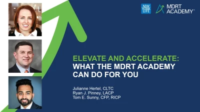 Elevate and accelerate: What the MDRT Academy can do for you icon