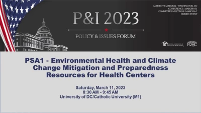 Environmental Health and Climate Change Mitigation and Preparedness Resources for Health Centers icon