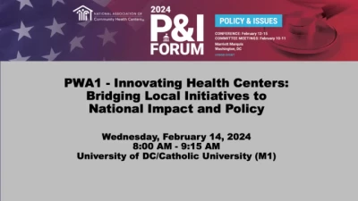 Innovating Health Centers: Bridging Local Initiatives to National Impact and Policy icon