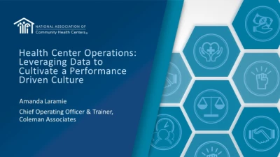 Health Center Operations: Leveraging Data to Cultivate a Performance-Driven Culture icon