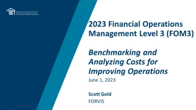 Benchmarking and Analyzing Costs for Improving Operations icon