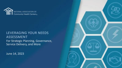 Leveraging Your Needs Assessment for Strategic Planning, Governance, Service Delivery, and More icon