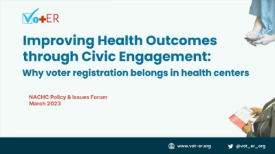 Improving Health Outcomes Through Civic Engagement icon