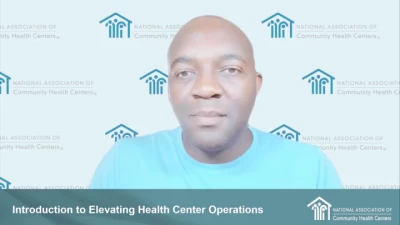 Welcome and Introduction to Elevating Health Center Operations12 icon