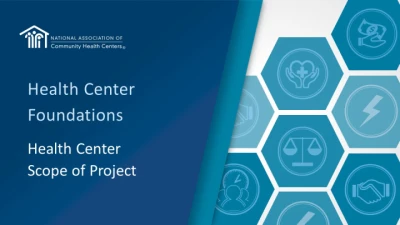 Health Center Foundations: Scope of Project - Sites, Services, and Other Activities + Wrap-up icon