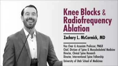 Knee: Blocks & Radiofrequency Ablation