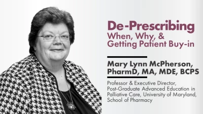 De-prescribing: When, Why, & Getting Patient Buy-in