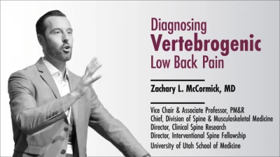 Diagnosing Vertebrogenic Back Pain