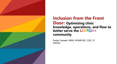 Inclusion From the Front Door: Optimizing Clinic Operations and Flow to Better Serve Vulnerable and Marginalized Populations icon