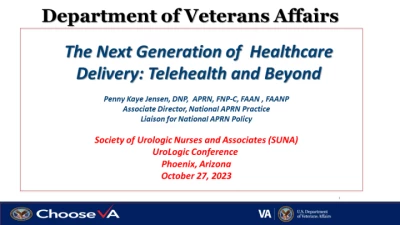 Opening/Welcome // The Future of Healthcare Delivery: Telehealth and Beyond