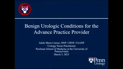 Benign Urologic Conditions for the APP icon